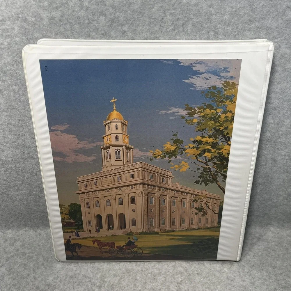 LDS Church History D&C Gospel Art Book Binder Mormon‎ Joseph Smith Teaching Kit